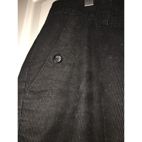 Dockers Women’s Corduroy Pants Size 12 Black - Picture 2 of 10